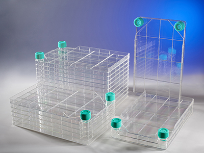 單層至10層培養(yǎng)裝置，可一次性大規(guī)模培養(yǎng)細胞